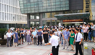 防患于未然--物產(chǎn)國際舉行消防應急演練