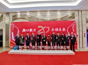 凝心聚力  共創(chuàng)未來——物產(chǎn)國際成立20周年慶典圓滿舉行